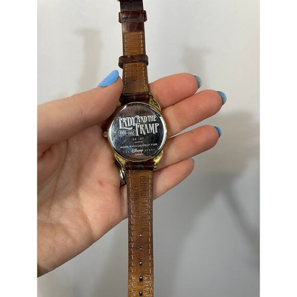 Lady & The Tramp 40th Anniversary Limited Edition Watch Vintage VTG Disney - Picture 5 of 6